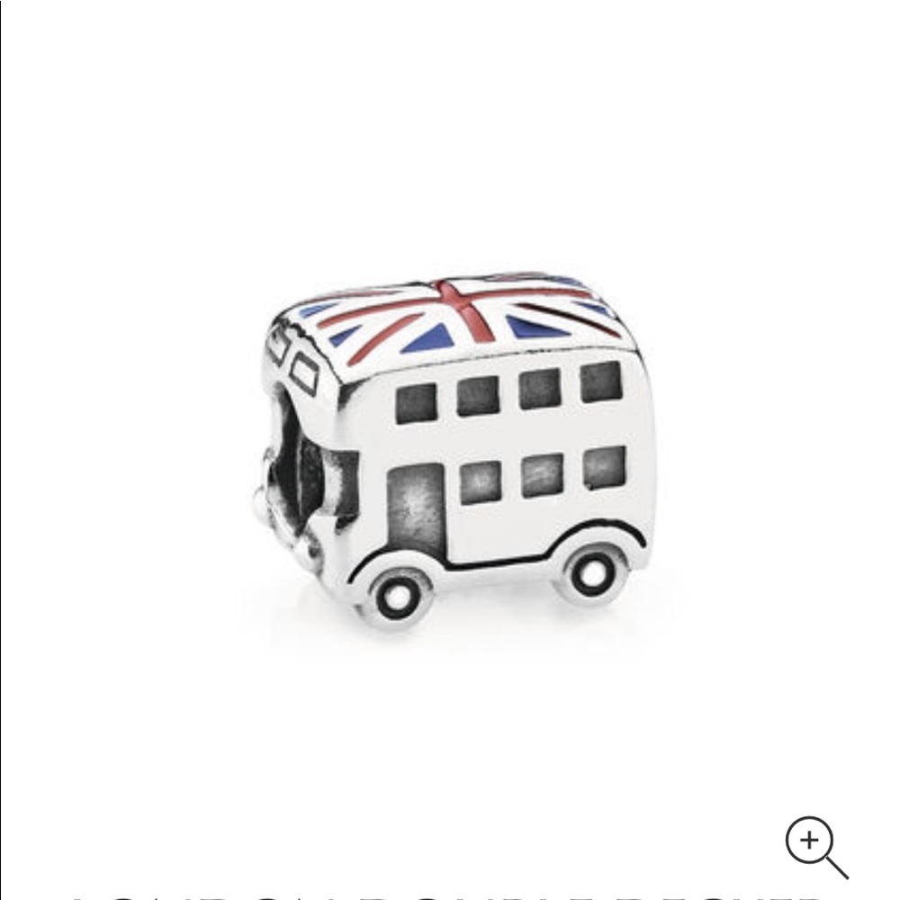 Double Decker Bus Charm